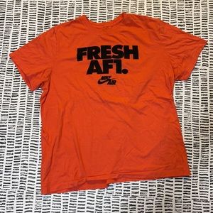 Fresh AF1 Mens Nike shirt